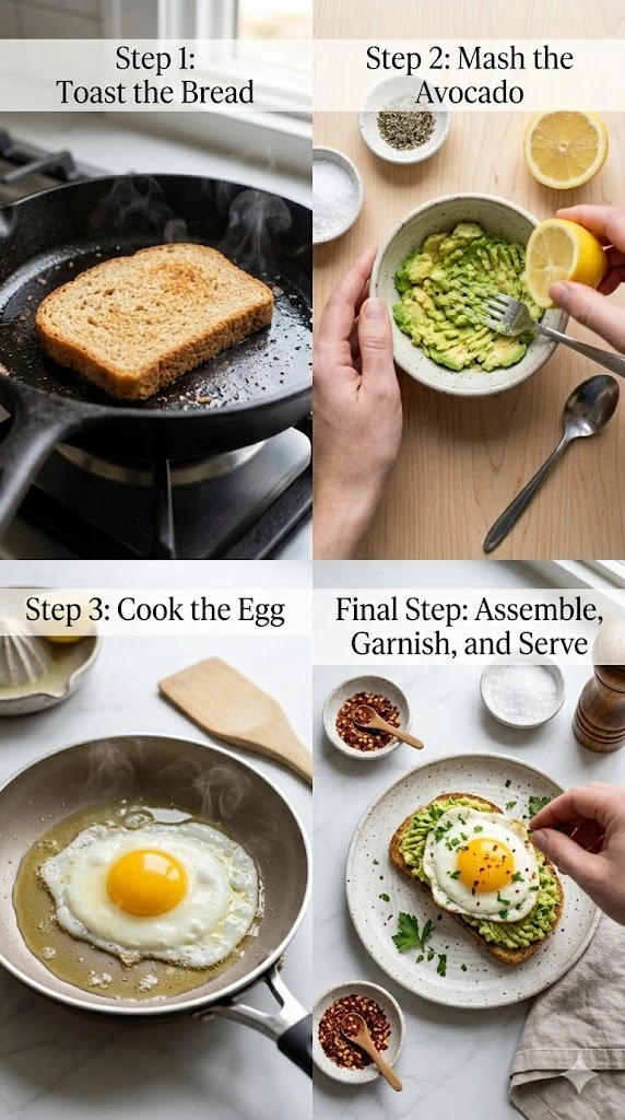 avocado egg toast (low carb bread) pic 3