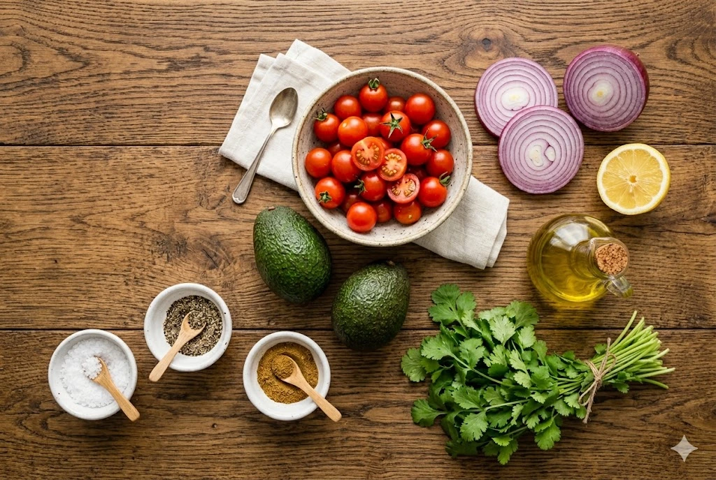 avocado & tomato salad pic 2