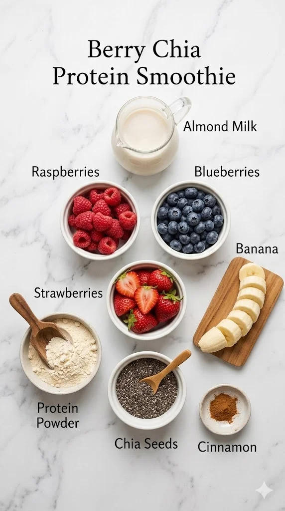 berry chia protein smoothie pic 2 (1)