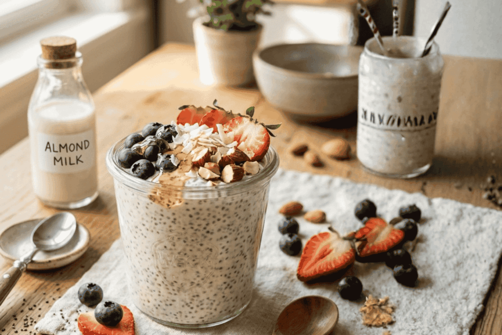 chia seed pudding – creamy, nutritious & naturally sweet