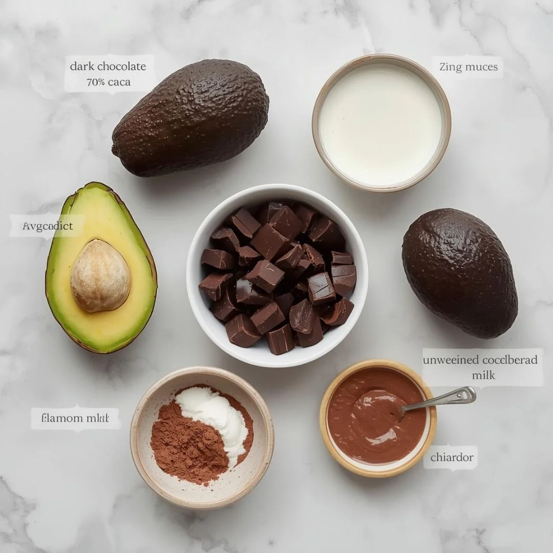dark chocolate avocado mousse pic 2