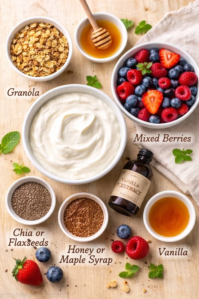 greek yogurt berry parfait pic 2