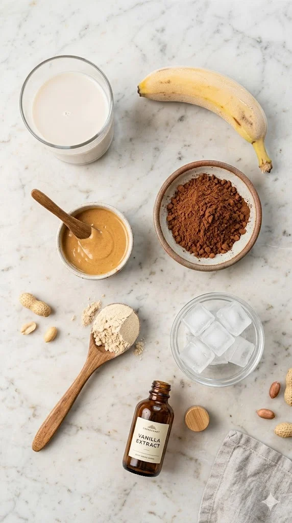 peanut butter chocolate smoothie pic 2