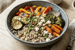 Quinoa & Roasted Vegetable Bowl