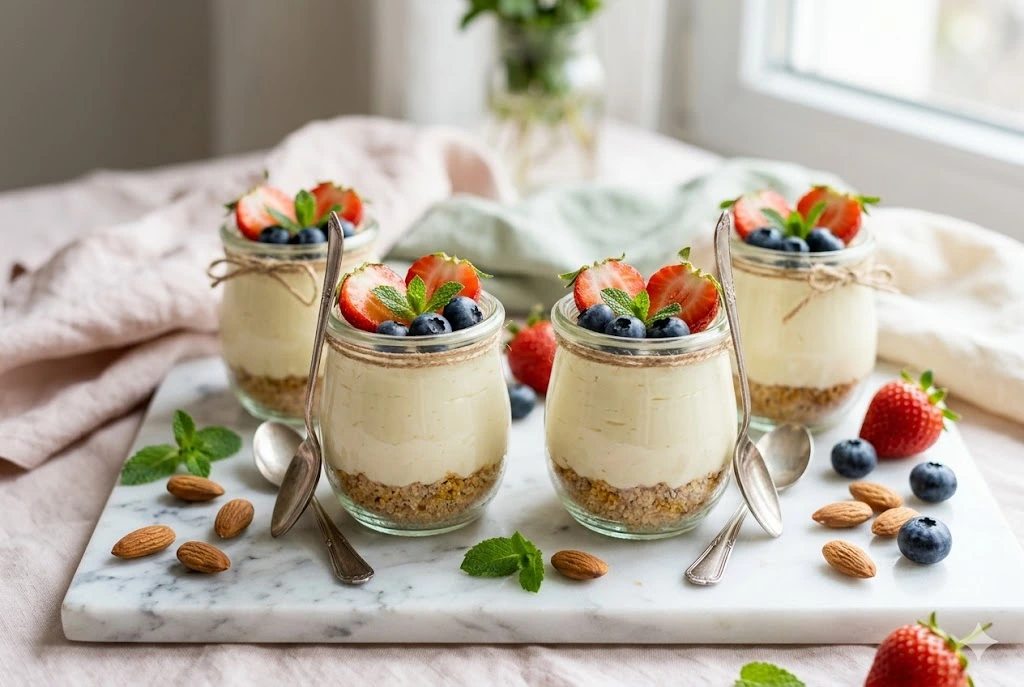 sugar free cheesecake cups pic 1