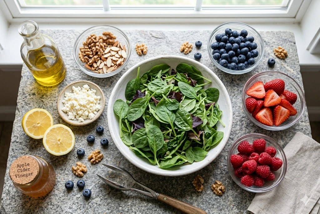 berry nut salad pic 2