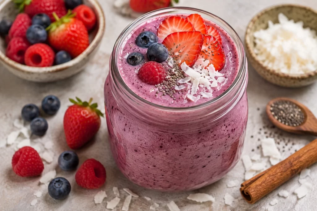 pic 1 coconut berry smoothie