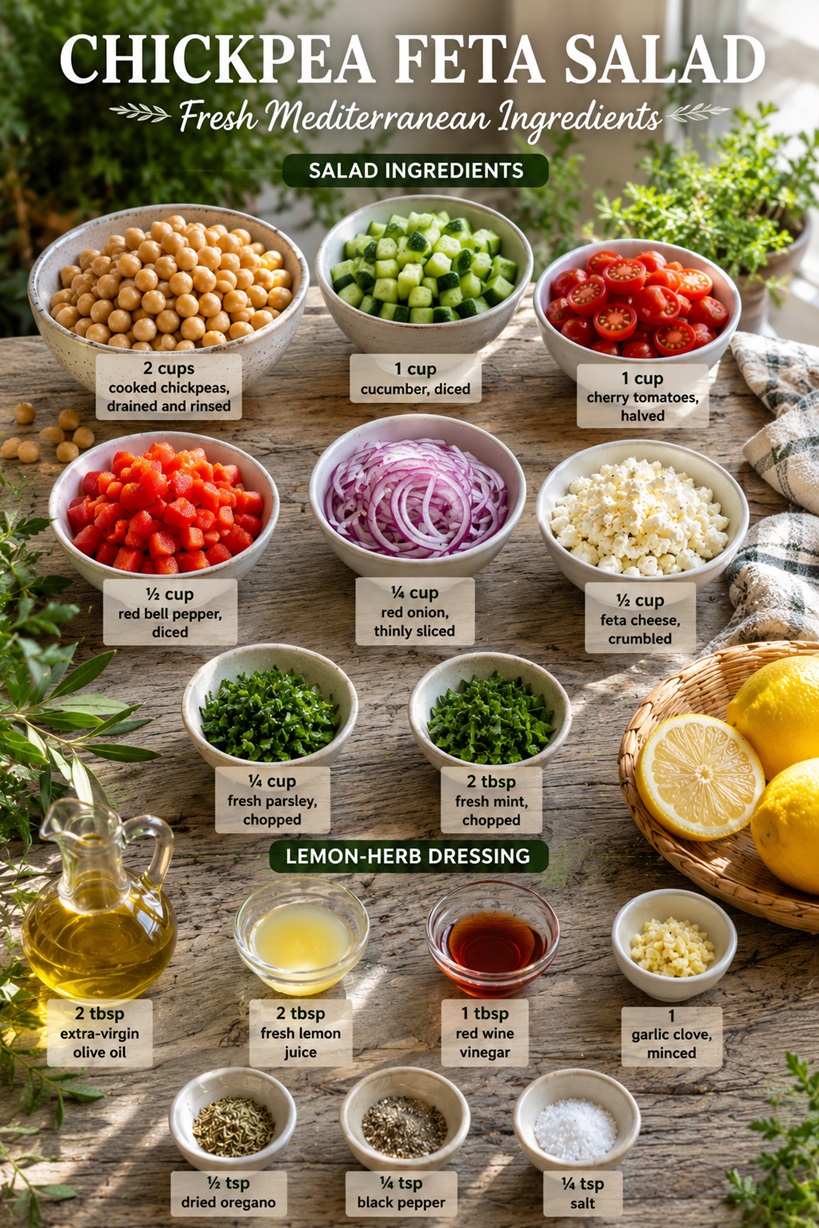 pic 2 chickpea feta salad