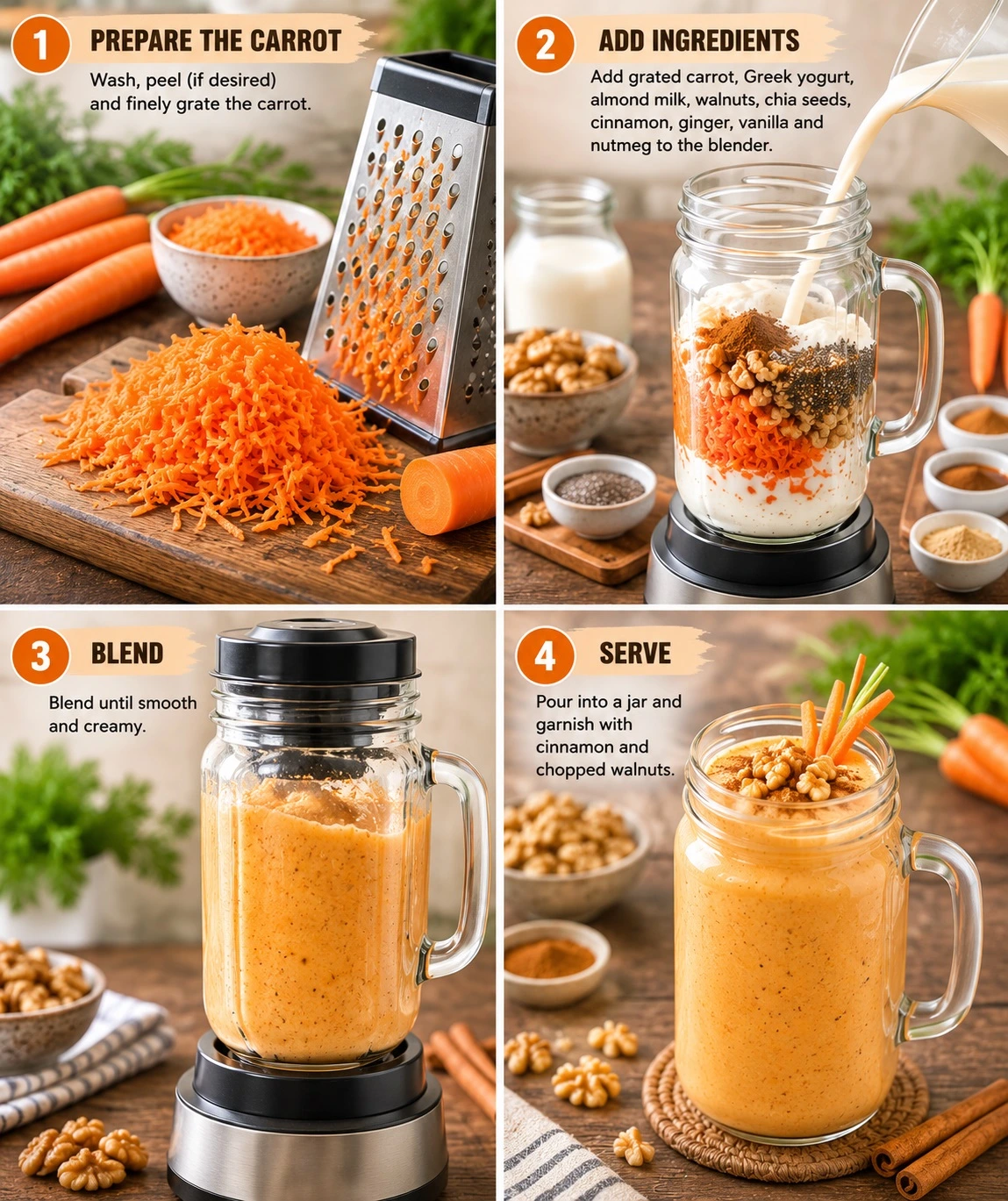 pic 3 carrot cake smoothie
