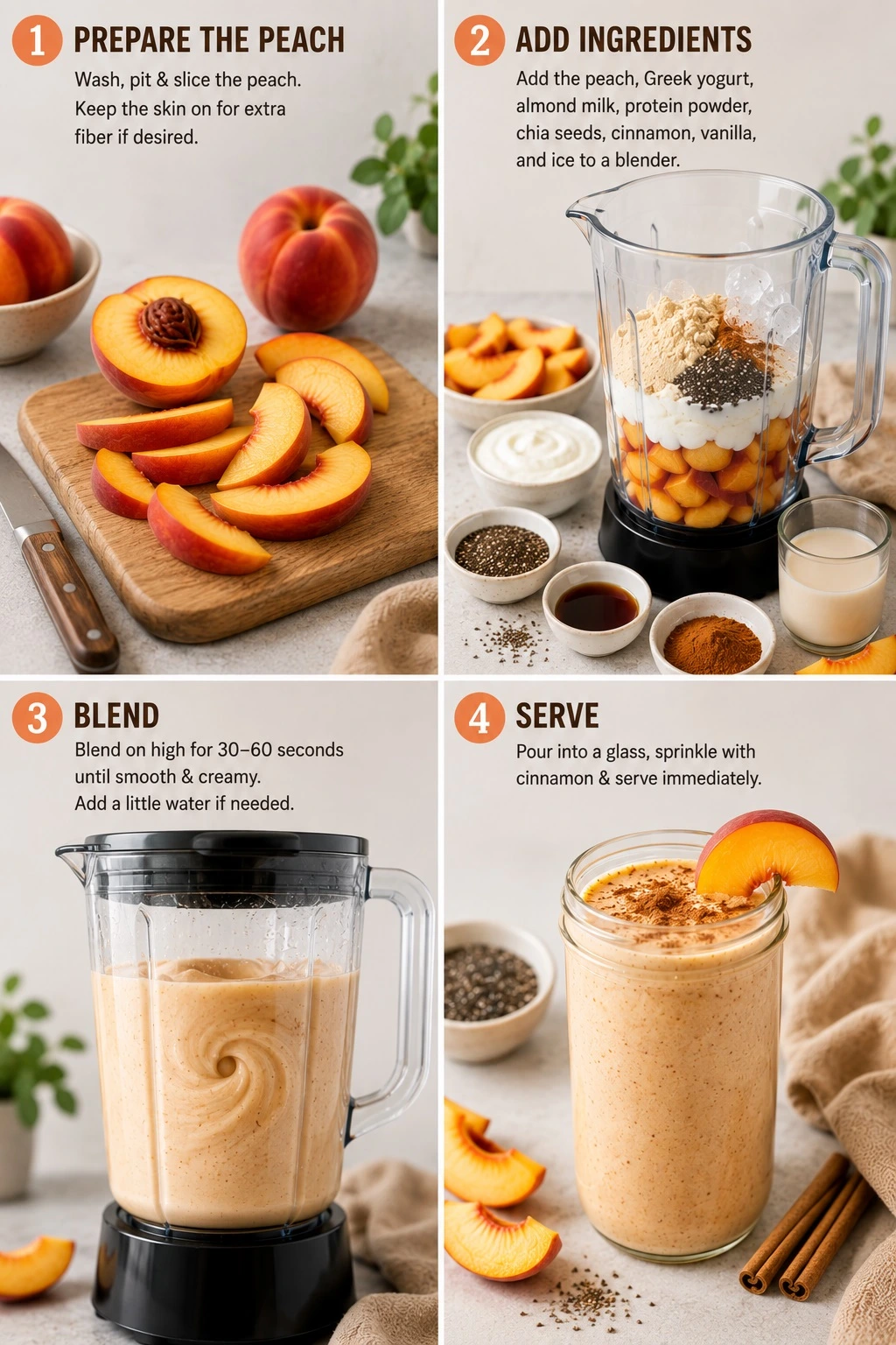pic 3 peach cinnamon smoothie