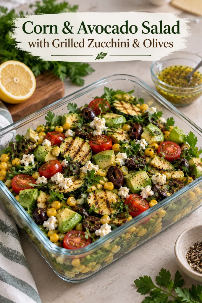pic 1 corn & avacado salad