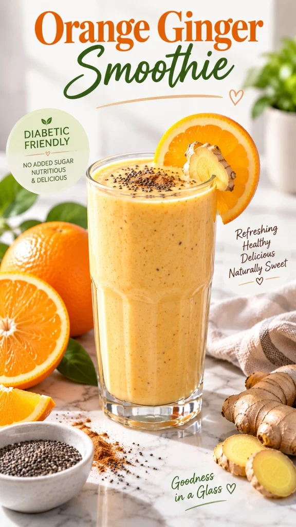 pic 1 orange ginger smoothie