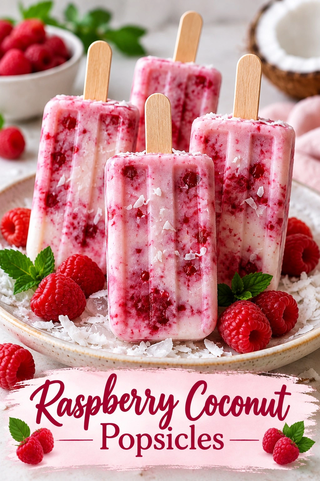 pic 1 raspberrie coconut popsicle
