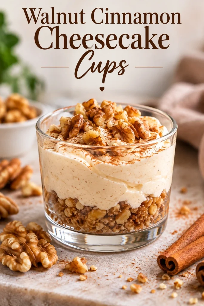 pic 1 walnut cinnamon cheesecake cups