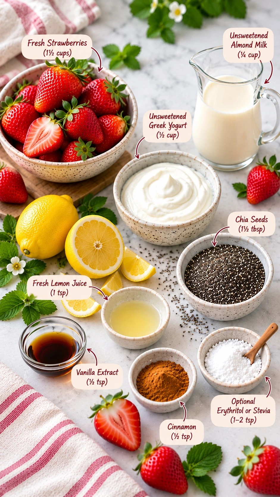 🍓 Strawberry Chia Popsicles – No Added Sugar pic 2 strawberry chia popsicles